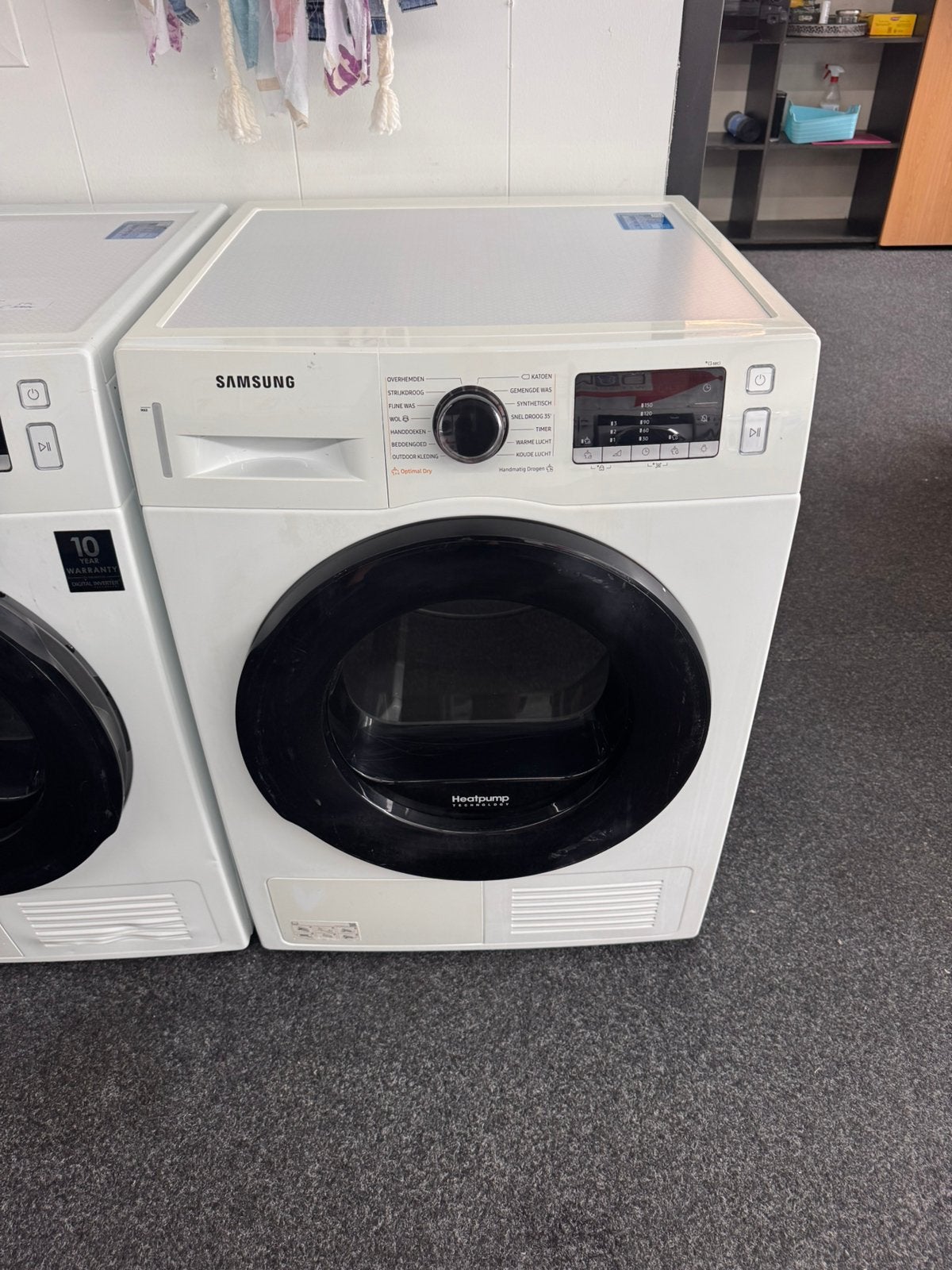 SAMSUNG WARMTEPOMPDROGER 8 KG A+++ met 1 jaar garantie