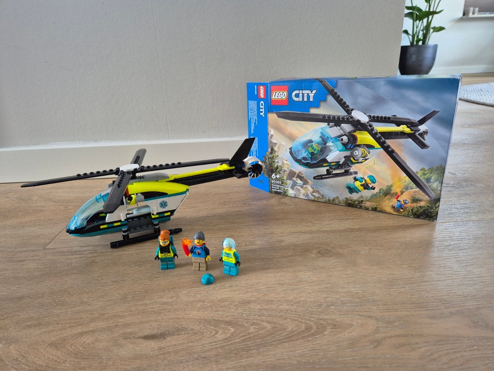 Lego City 60405 Helikopter, City, Lego, Ophalen of Verzenden, Zo goed als nieuw