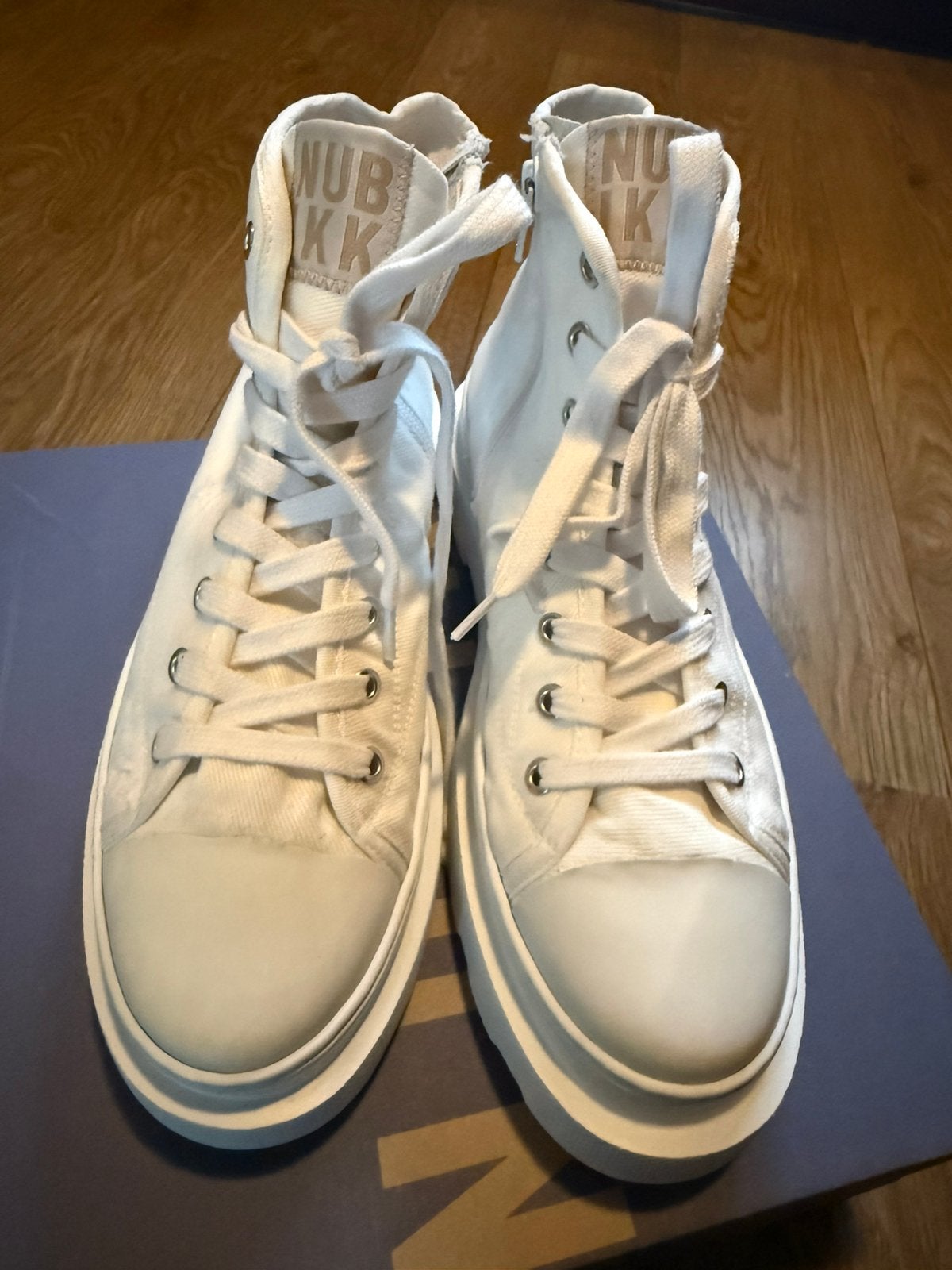 Nubbik dames boots/sneakers, maat 41, Kleding | Dames, Schoenen, Wit, Nieuw, Ophalen of Verzenden, Sneakers of Gympen