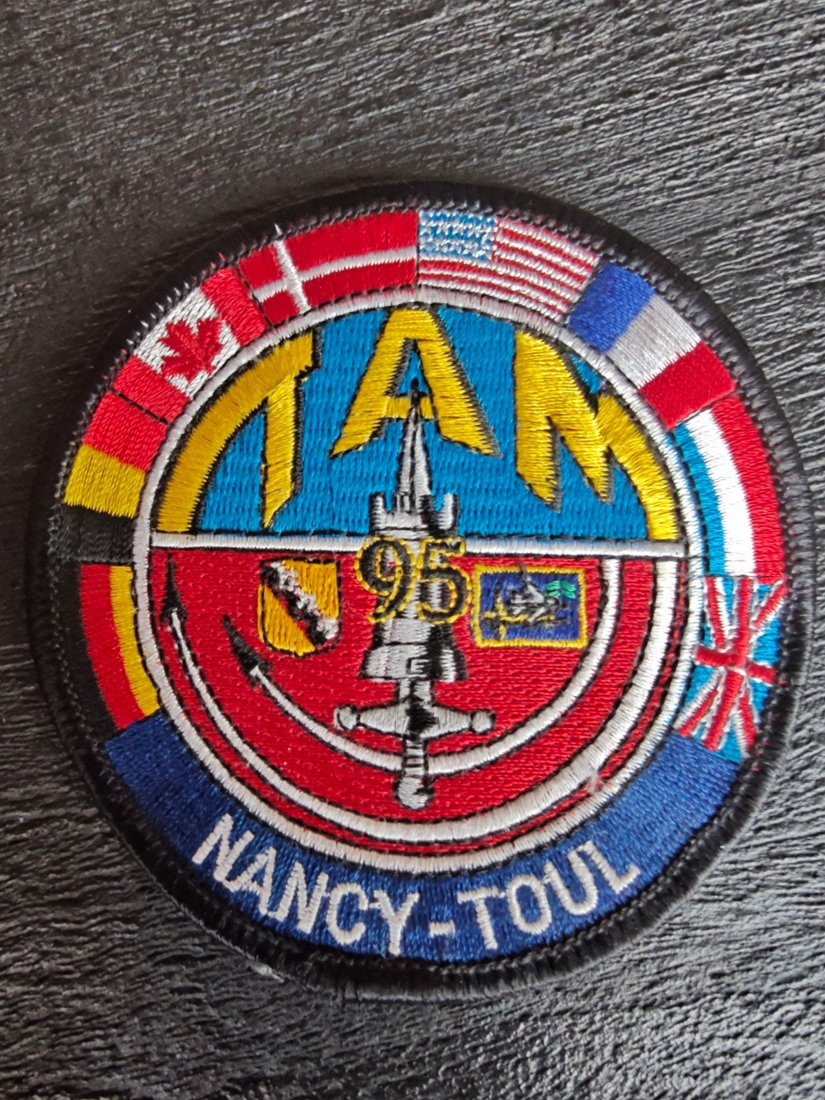 Patch luchtmachtoefening Tactical Air Meet 1995 (TAM 95)., Ophalen of Verzenden, Luchtmacht, Amerika, Embleem of Badge