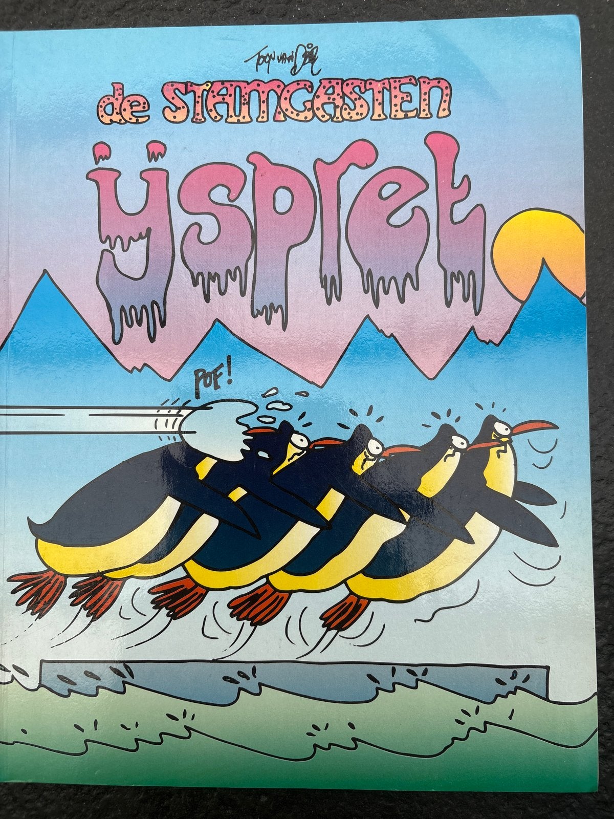 De Stamgasten: IJspret - Toon van Driel stripboek, Eén stripboek, Ophalen of Verzenden, Zo goed als nieuw