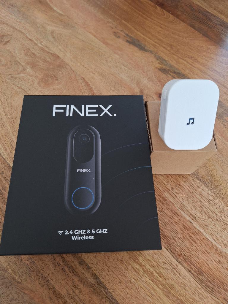 Finex deurcamera V2, Ophalen, Bewegingsdetectiesensor, Zo goed als nieuw, Bedraad