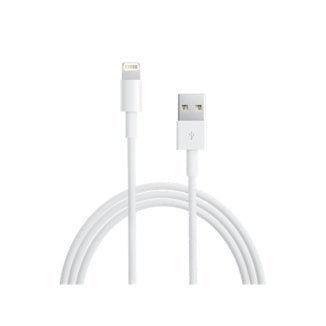Lightning Kabel - 1 meter - Wit - AP08, Telecommunicatie, Mobiele telefoons | Toebehoren en Onderdelen, Ophalen of Verzenden, Nieuw