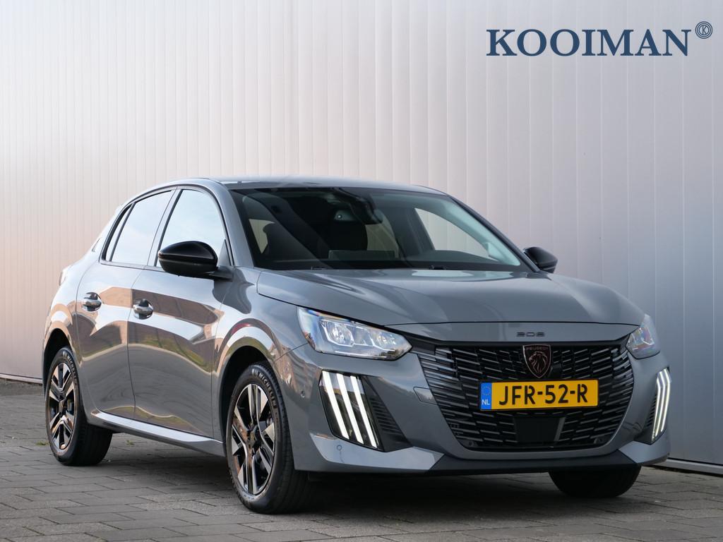 Peugeot 208 1.2 Hybrid 110 e-DCS6 Allure Navi / DAB / Apple, Gebruikt, 1199 cc, Leder en Stof, Hybride Elektrisch/Benzine