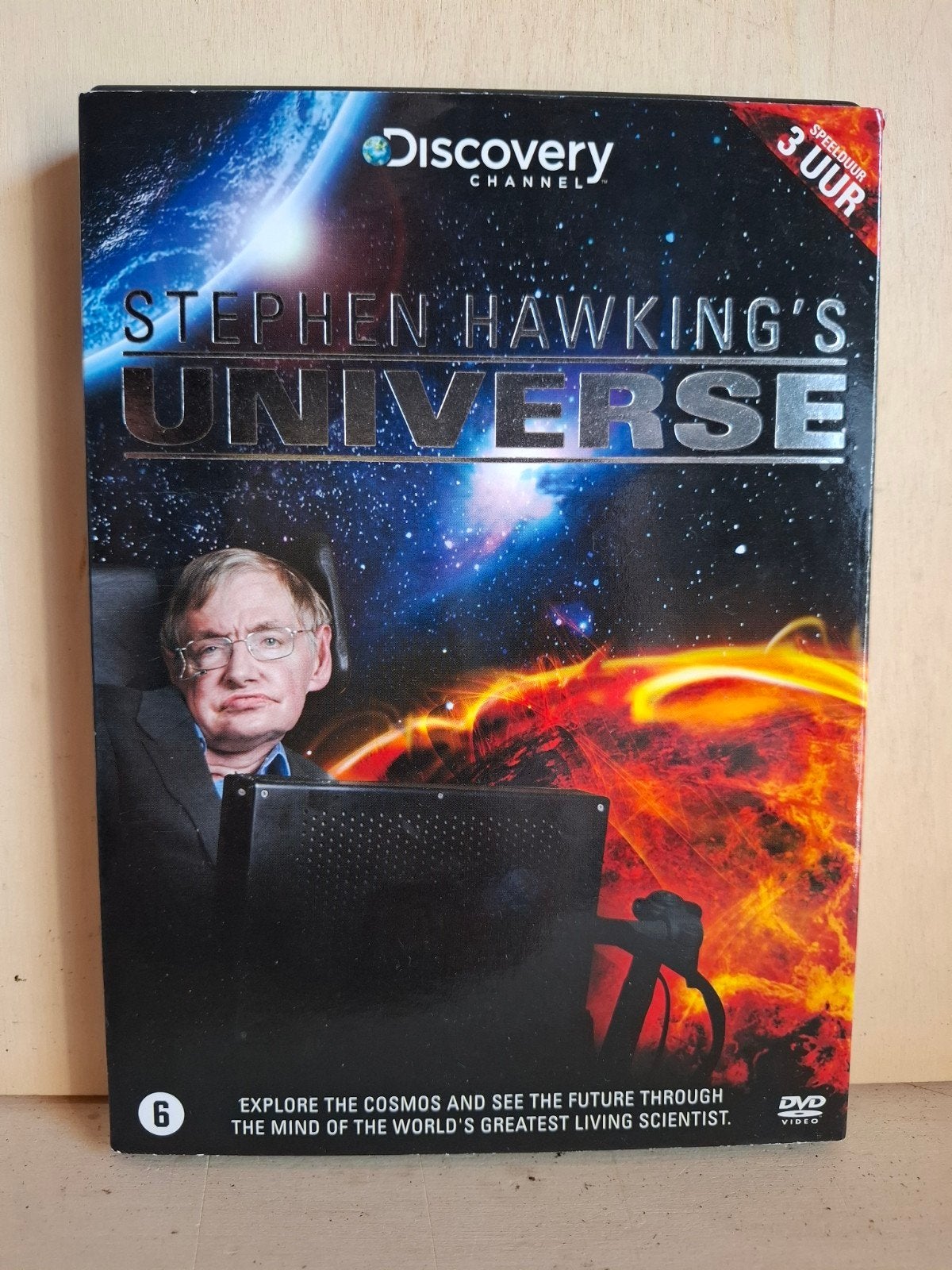 Steven Hawking's Universe - Wetenschap - DVD, Alle leeftijden, Ophalen of Verzenden, Zo goed als nieuw, Wetenschap of Techniek