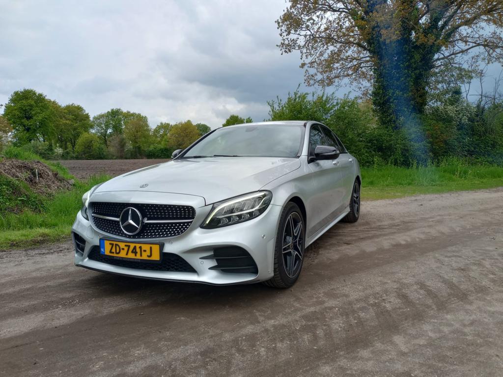 Mercedes-Benz C-Klasse C180 156pk 9G-TRONIC 2019 Grijs, 1800 kg, 75 €/maand, Particulier, Sedan