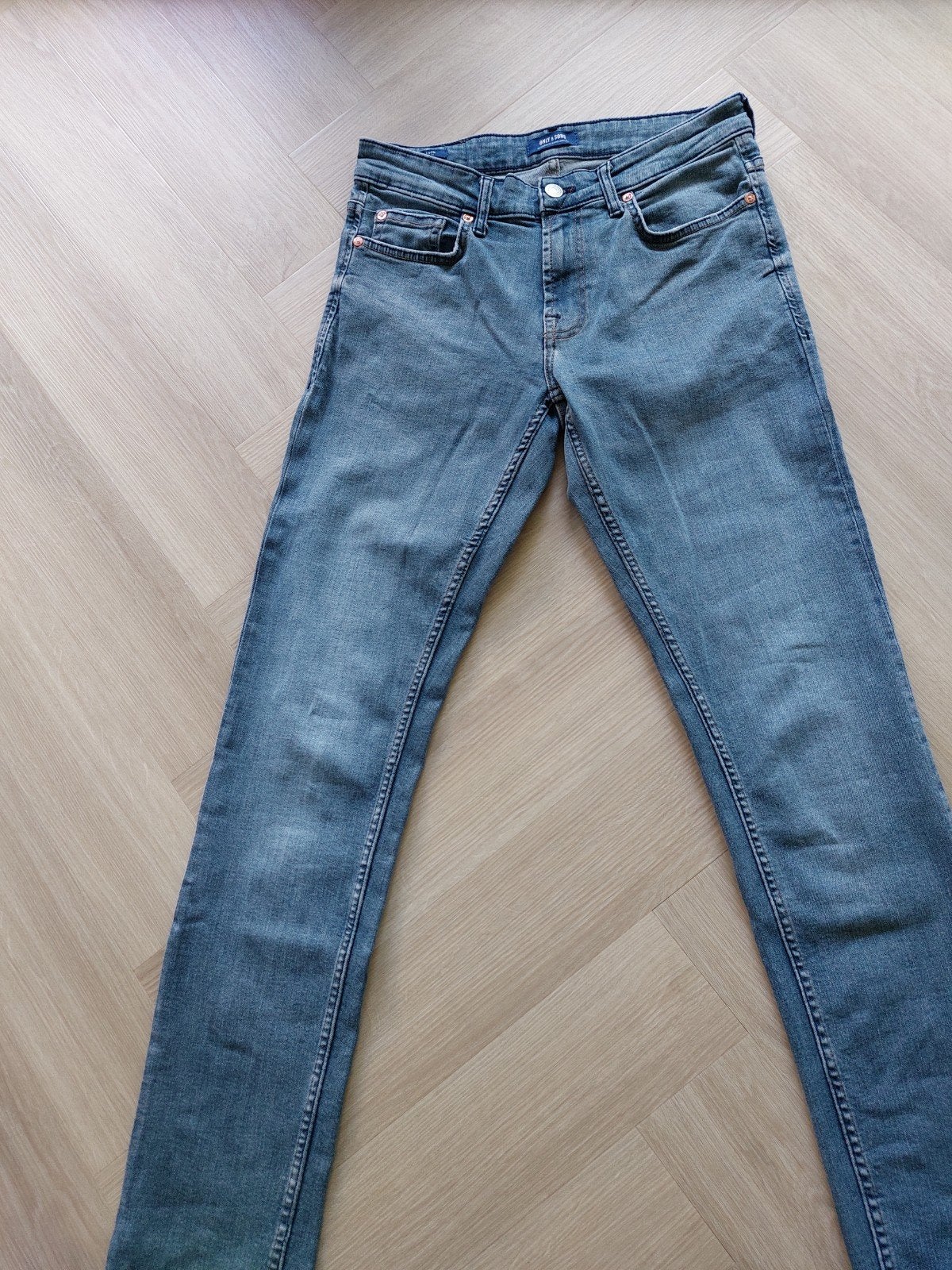 SUPER NETTE SPIJKERBROEK MAAT 176, Ophalen of Verzenden, Zo goed als nieuw, Blauw, W32 (confectie 46) of kleiner