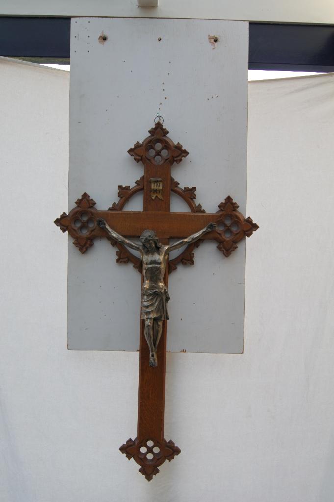 Kruis beeld  ( Gotisch, Antiek en Kunst, Antiek | Religie, Ophalen of Verzenden