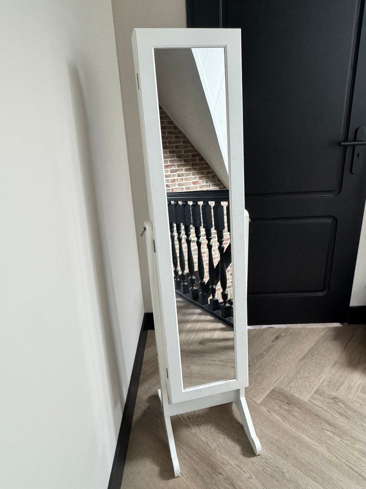 Spiegel sieraden kast 25,-, Huis en Inrichting, Ophalen, Minder dan 50 cm, Zo goed als nieuw, Minder dan 100 cm
