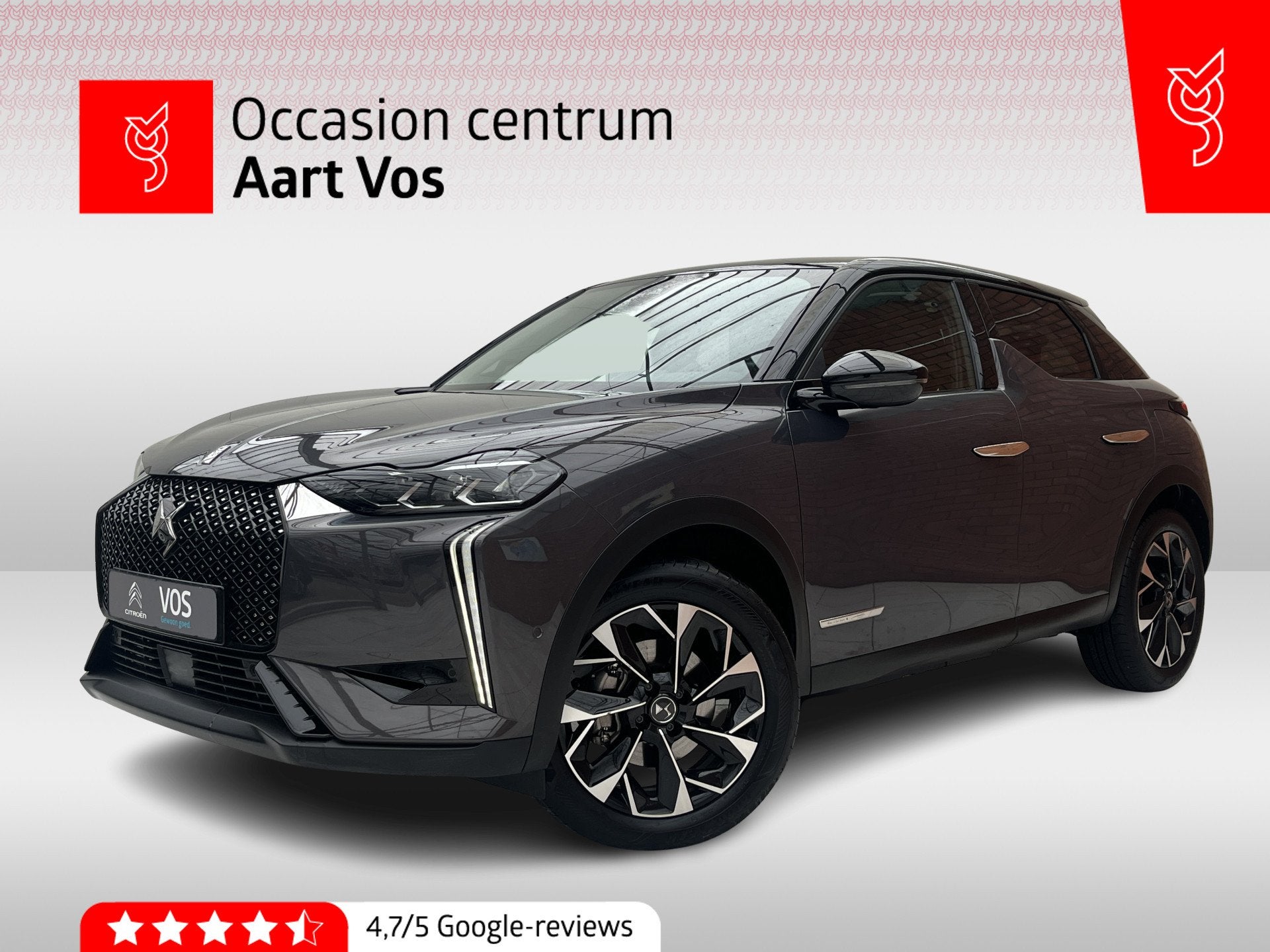 DS DS 3 E-Tense Antoine de saint Exupéry 54 kWh | SOH 98% |, Auto's, Gebruikt, 156 pk, Zilver of Grijs, DS 3