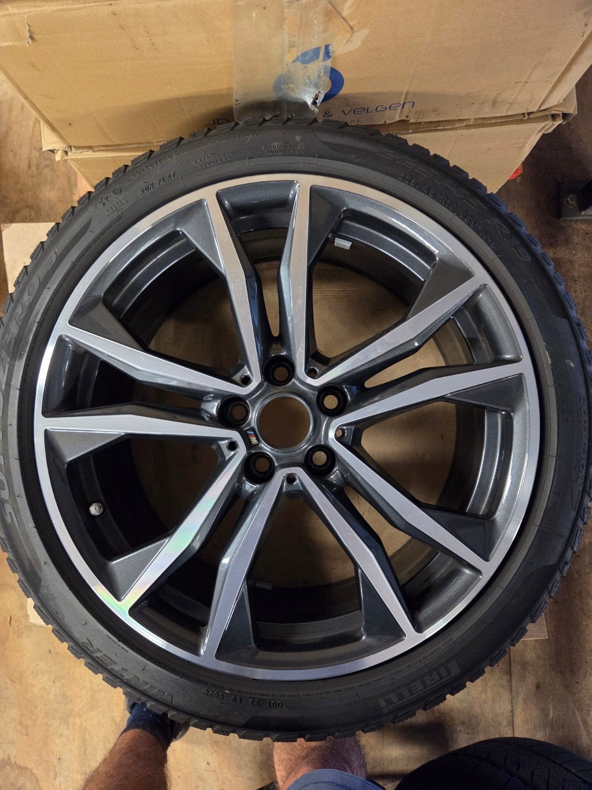 BMW X2 F39 X1 F48 Originele 19 inch Styling 715M Velgen, Gebruikt, Velg(en), Winterbanden, Personenwagen