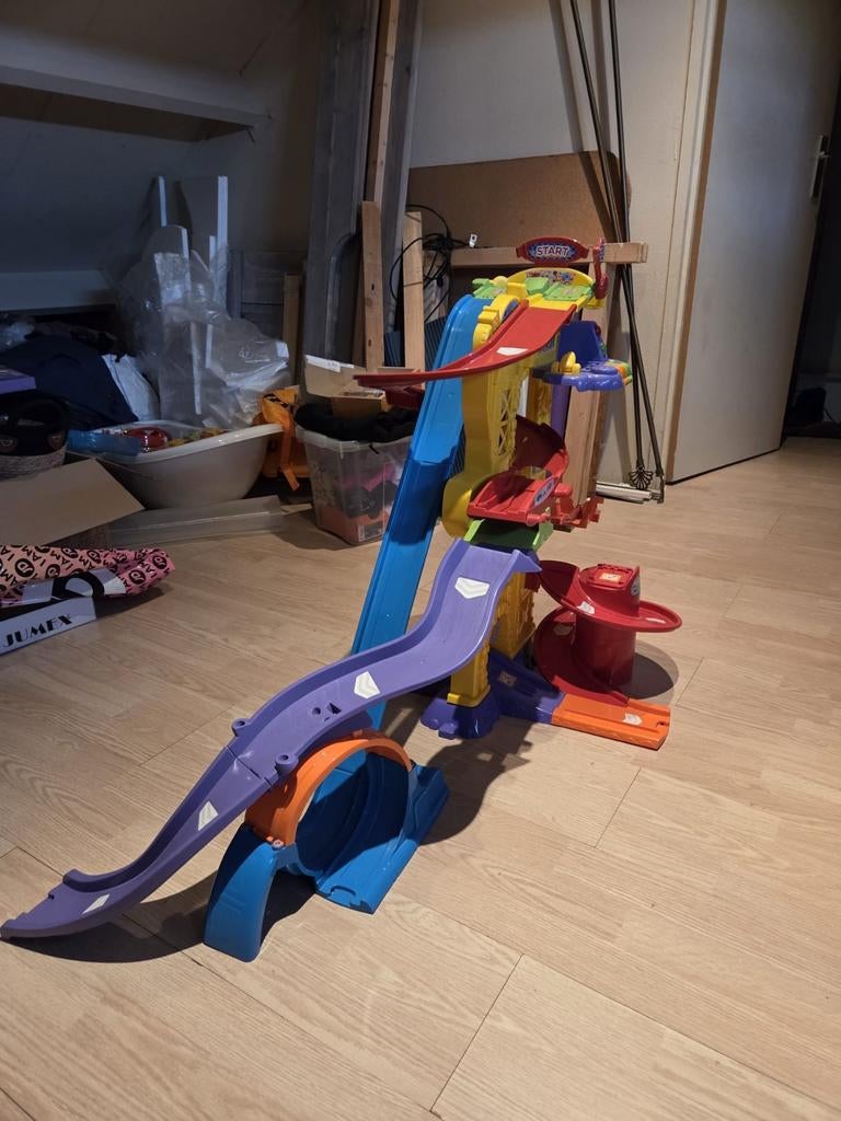 VTech Toet Toet Auto's Garage en Speelhuis, Ophalen of Verzenden, Gebruikt, Jongen of Meisje