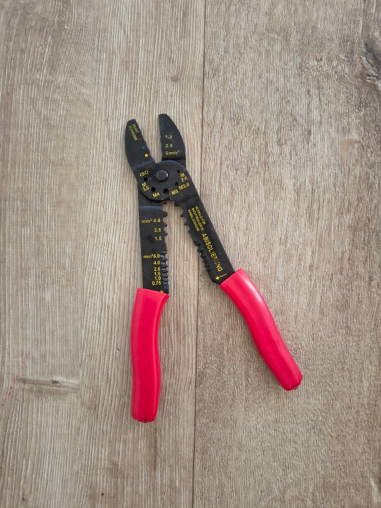 Multifunctionele striptang, krimptang, combinatie knipper., Onb, Overige typen, Ophalen of Verzenden, Onb