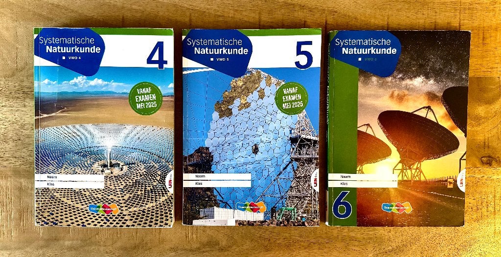 Systematische Natuurkunde VWO 4, VWO 5 en VWO 6 Leerboeken, Gelezen, VWO, Natuurkunde, ThiemeMeulenhoff