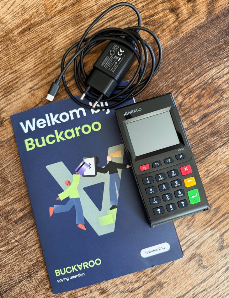 NEXGO K300 Pinautomaat met Oplader, Ophalen of Verzenden, Overige typen