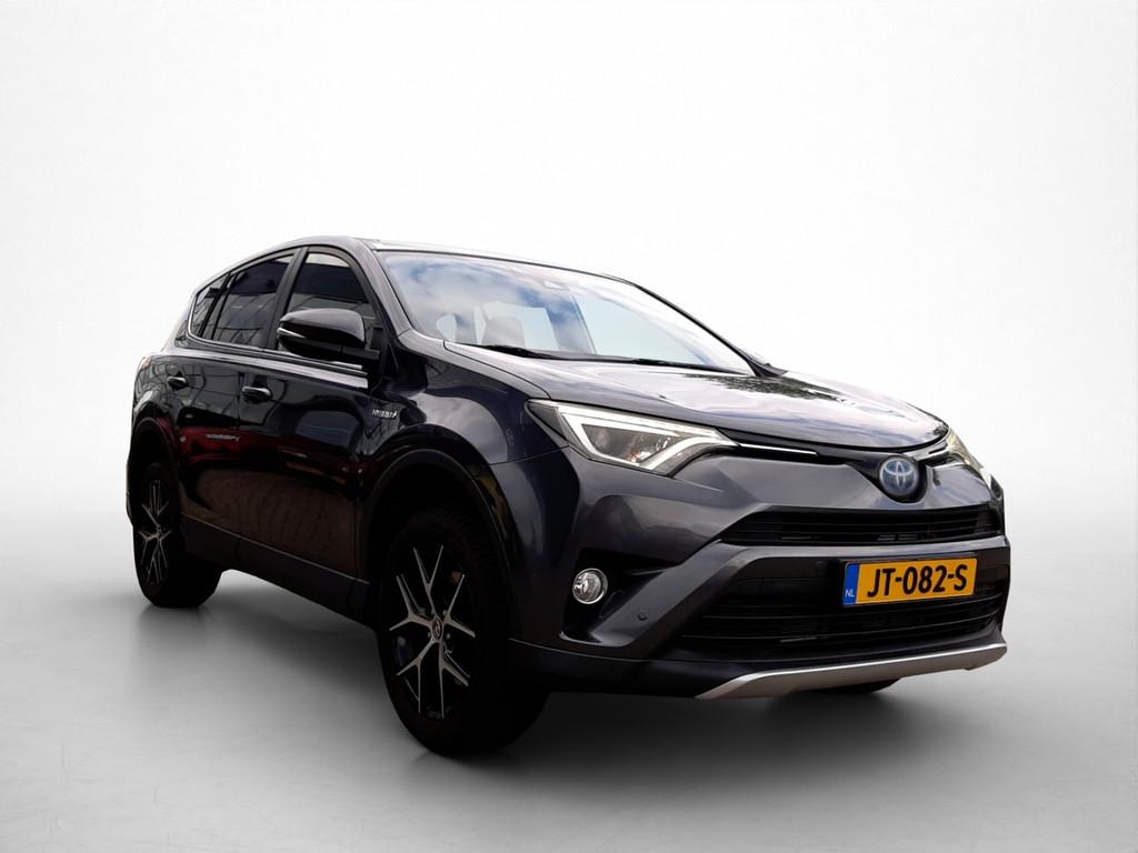 Toyota RAV4 2.5 Hybrid Style | Navigatie | Camera | Trekhaak, 12 maanden, Lichtsensor, Gebruikt, Leder en Stof