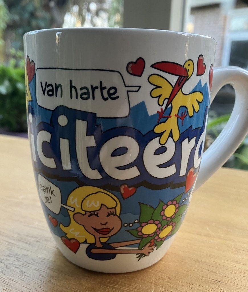 mok, Gebruikt, Verzenden, Keramiek, Mok