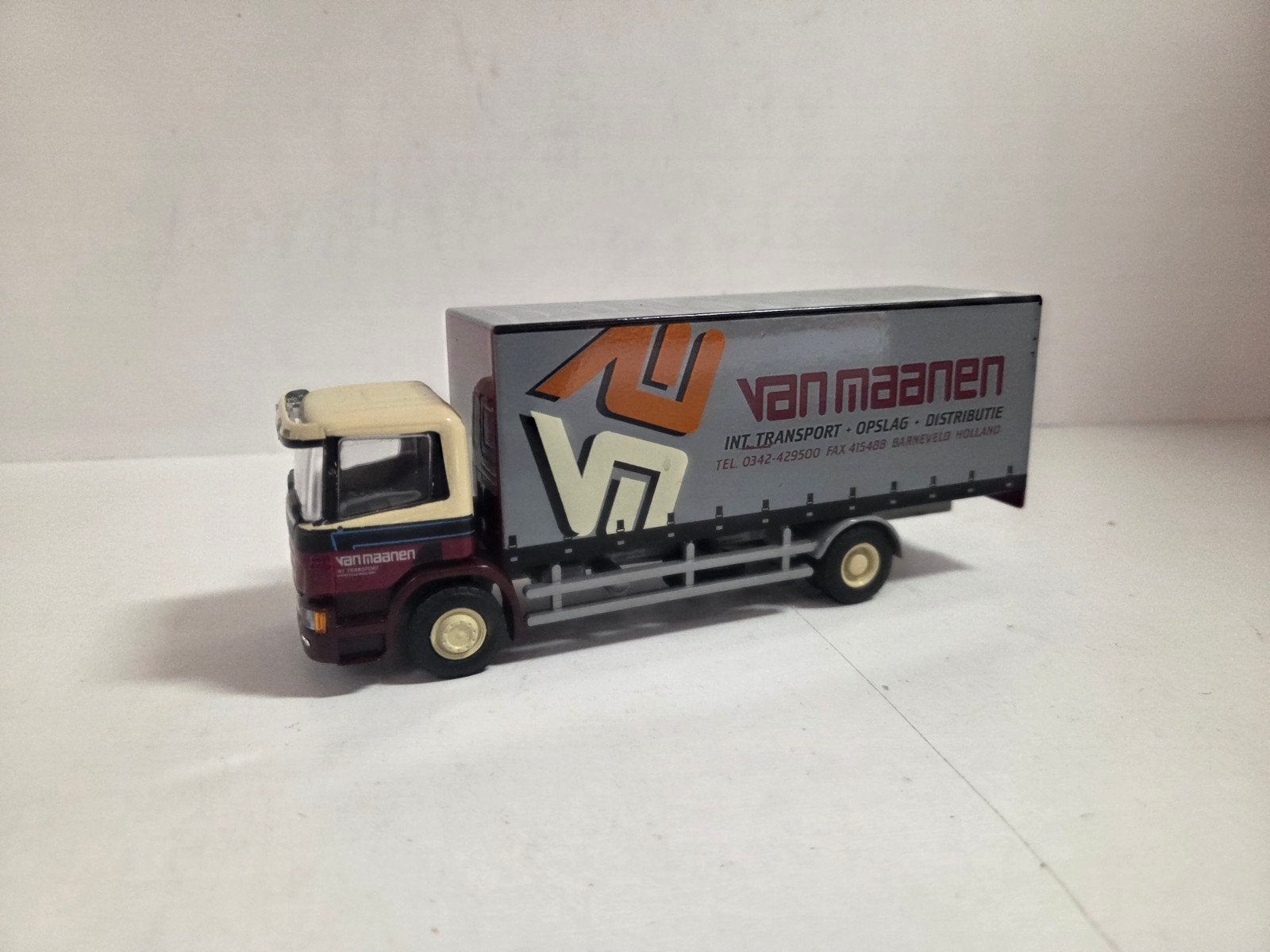 Lion Toys Scania Motorwagen Van Maanen Barneveld, ., Ophalen of Verzenden, Zo goed als nieuw, .