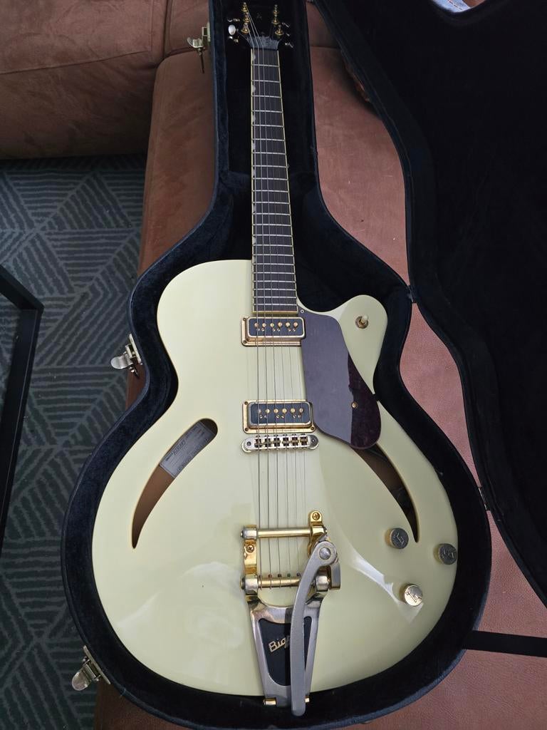 Gretsch G3156 Streamliner met Bigsby - Hollow Body Gitaar, Muziek en Instrumenten, Ophalen, Gebruikt, Hollow body