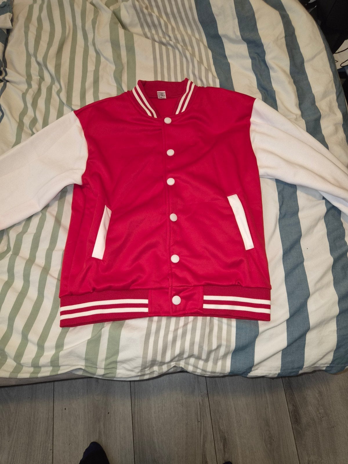 Varsity baseball jacket, Ophalen of Verzenden, Nieuw, Maat 46 (S) of kleiner, Rood