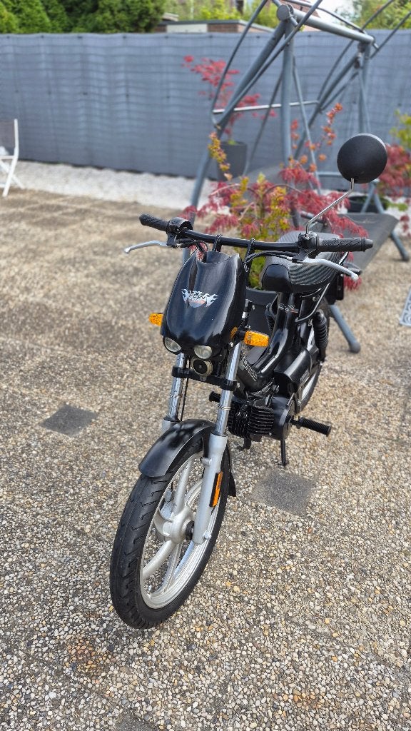 Tomos Flexer snorfiets sport - Zwart, goed onderhouden, Fietsen en Brommers, Brommers | Tomos, Ophalen, Gebruikt, 49 cc, 2 versnellingen