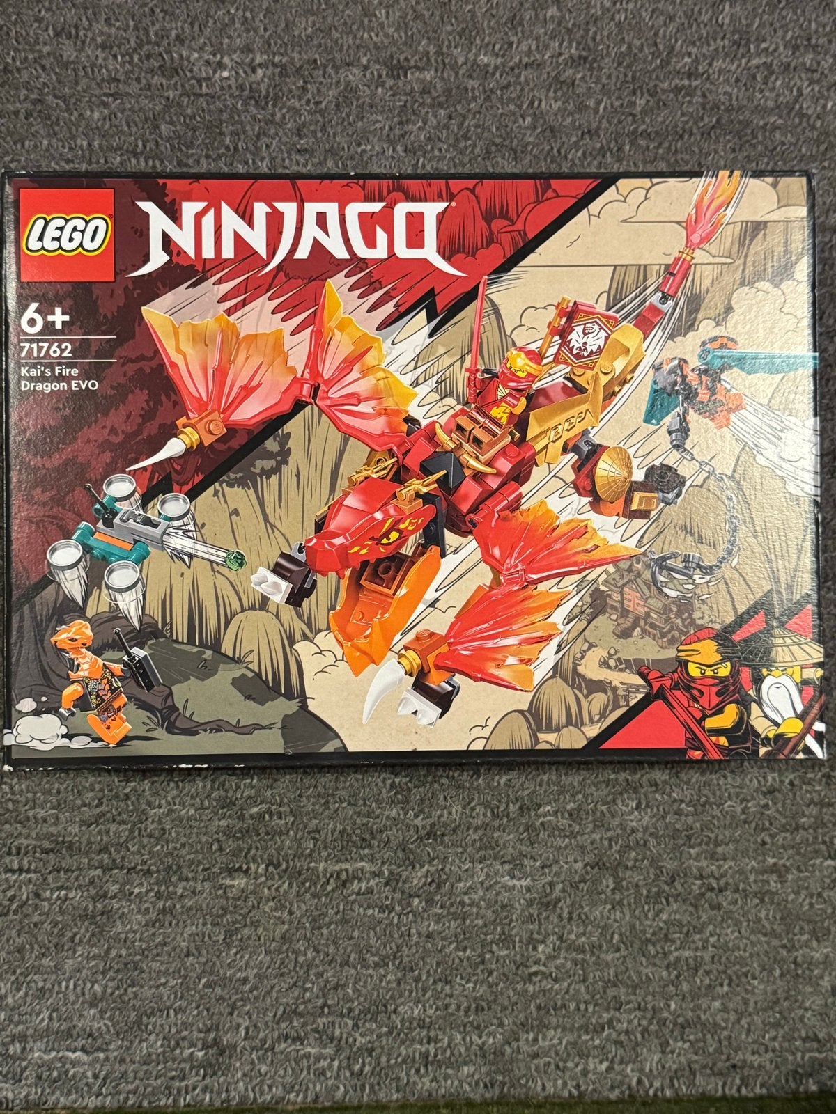LEGO Ninjago Kai's Fire Dragon EVO Set 71762, Lego, Nieuw, Ophalen of Verzenden, Ongeopend/sealed