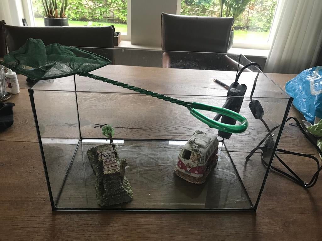 Aquarium, Dieren en Toebehoren, Vissen | Aquaria en Toebehoren, Ophalen, Gebruikt, Overige merken, Leeg aquarium