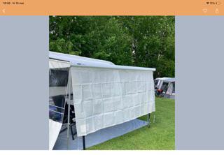 Sunblocker/schaduwdoek Fiamma, Ophalen, Gebruikt