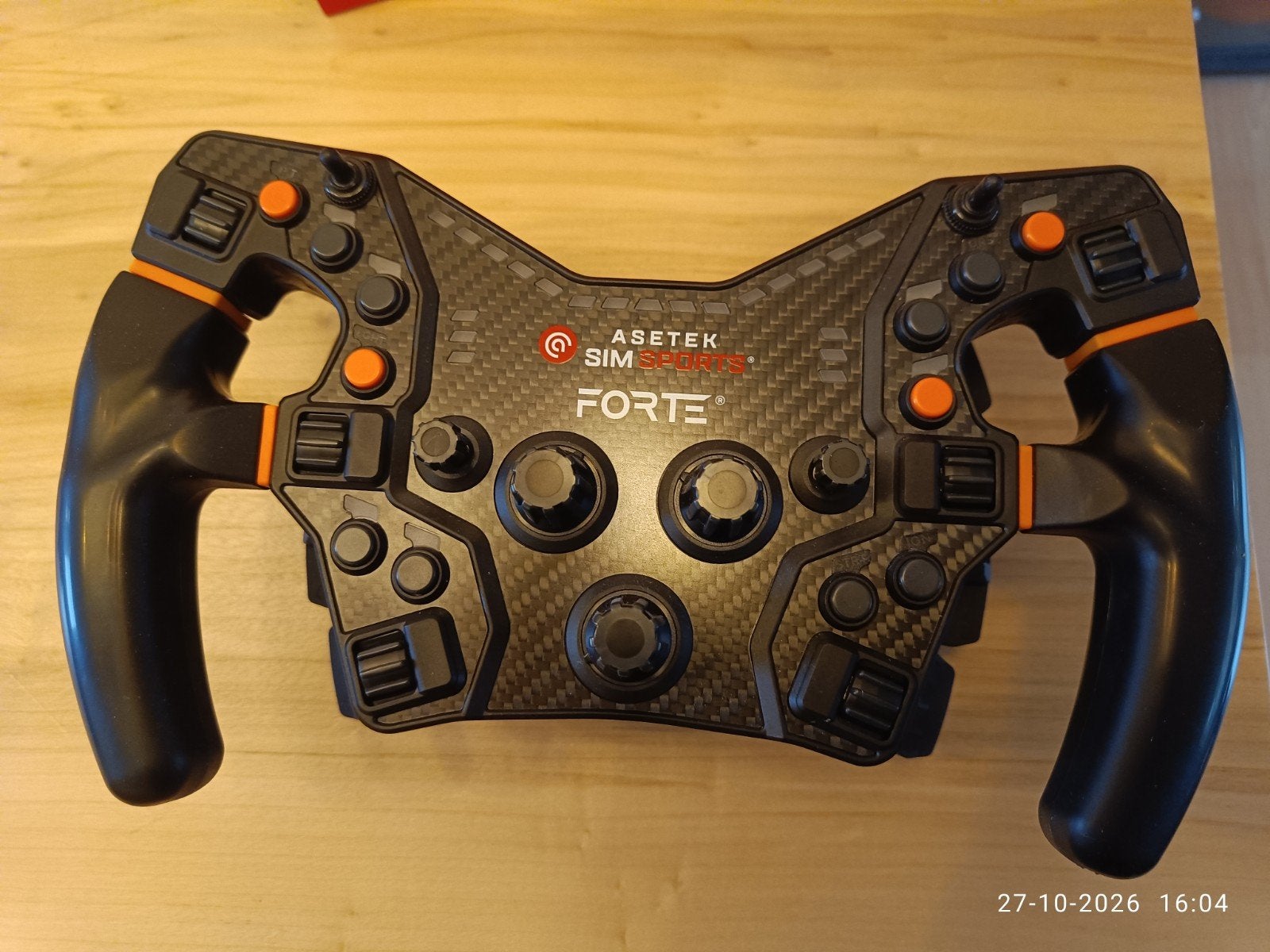 Asetek SimSports Forte Formula racestuur, Racestuur, Zo goed als nieuw, Direct drive, PC