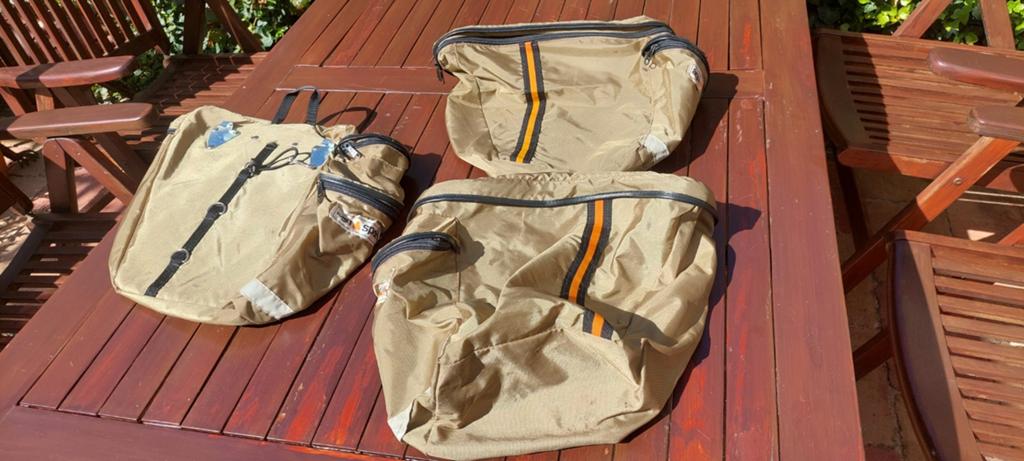 Agu fietstassen set - 3 stuks, Ophalen of Verzenden, Gebruikt