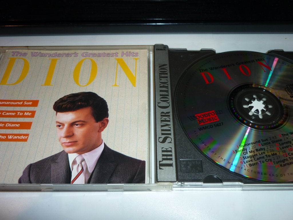 Dion de cd The Wanderer's greatest hits, Verzenden