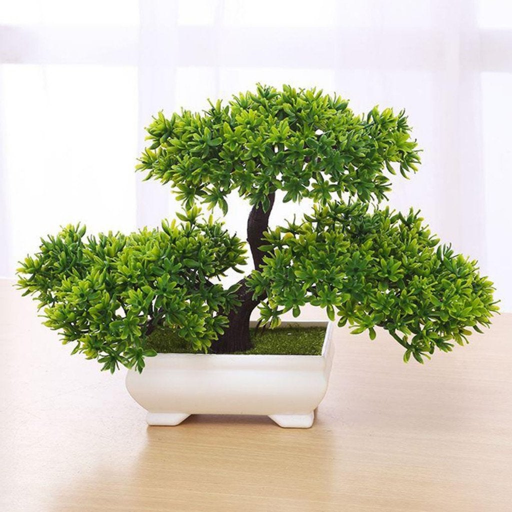 Kunst Bonsai Boom / Nep Plant Namaak Decor Bloem Tuin Japans, Verzenden, Nieuw, Kunstplant