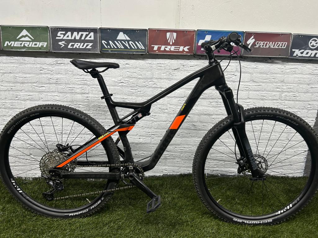 Cube AMS TM 100MM C:68 Carbon fully mountainbike ZGAN!! 29”, Fietsen en Brommers, Fietsen | Mountainbikes en ATB, Ophalen, Zo goed als nieuw