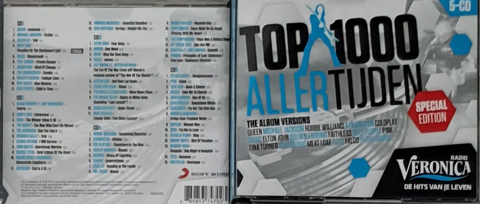 Veronica top 1000 allertijden., Ophalen of Verzenden, Zo goed als nieuw