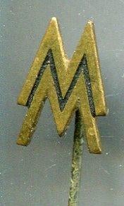 MM ( Leipziger Messe DDR koper speldje ( W_112 ), Verzamelen, Speldjes, Pins en Buttons, Verzenden, Zo goed als nieuw, Merk, Speldje of Pin