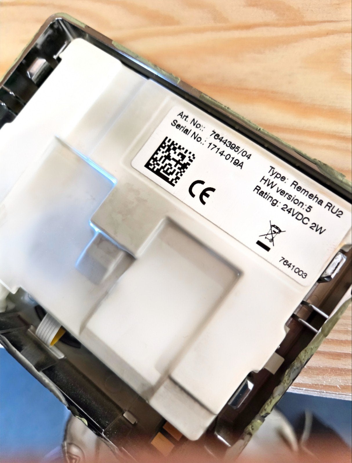 Remeha RU2 Thermostaat - Werking Onbekend, Ophalen of Verzenden, Slimme thermostaat, Gebruikt