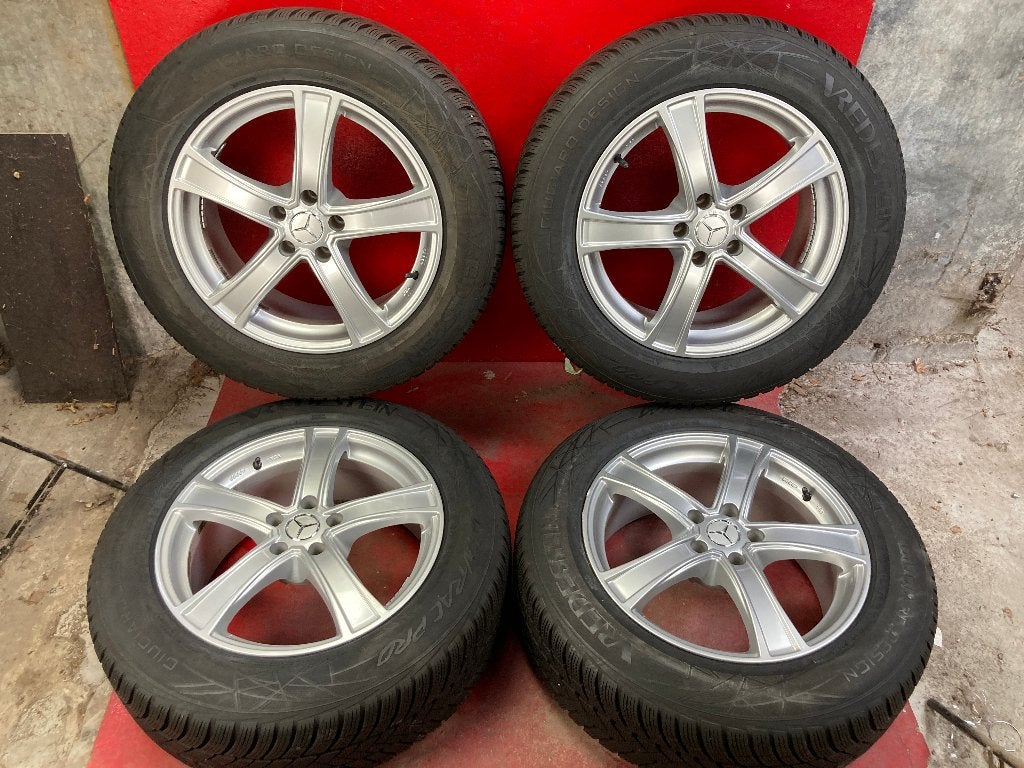 Winterbanden Mercedes GLC 235/60R18 Vredestein, 18 inch, Gebruikt, ., Banden en Velgen