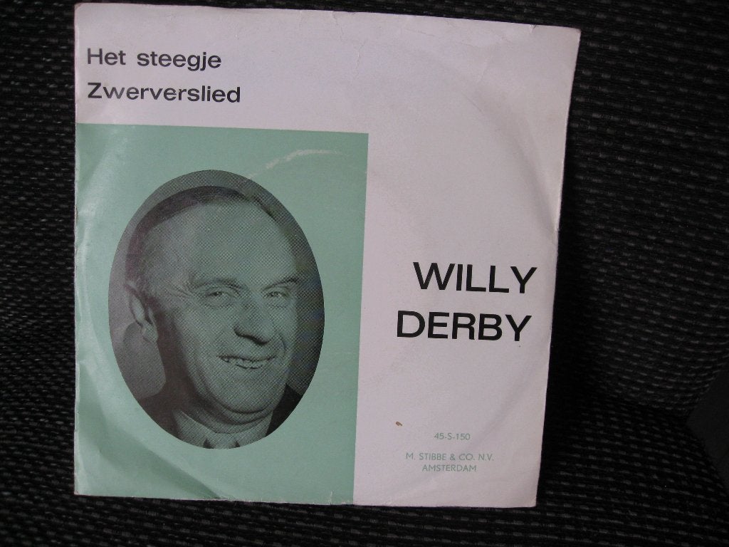 Willy Derby – Het Steegje  - Zwerverslied 1965, Ophalen of Verzenden, Gebruikt, Nederlandstalig