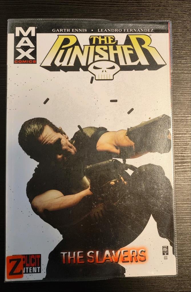 The Punisher - The Slavers (MAX) TPB, Eén comic, Ophalen of Verzenden, Zo goed als nieuw, Amerika