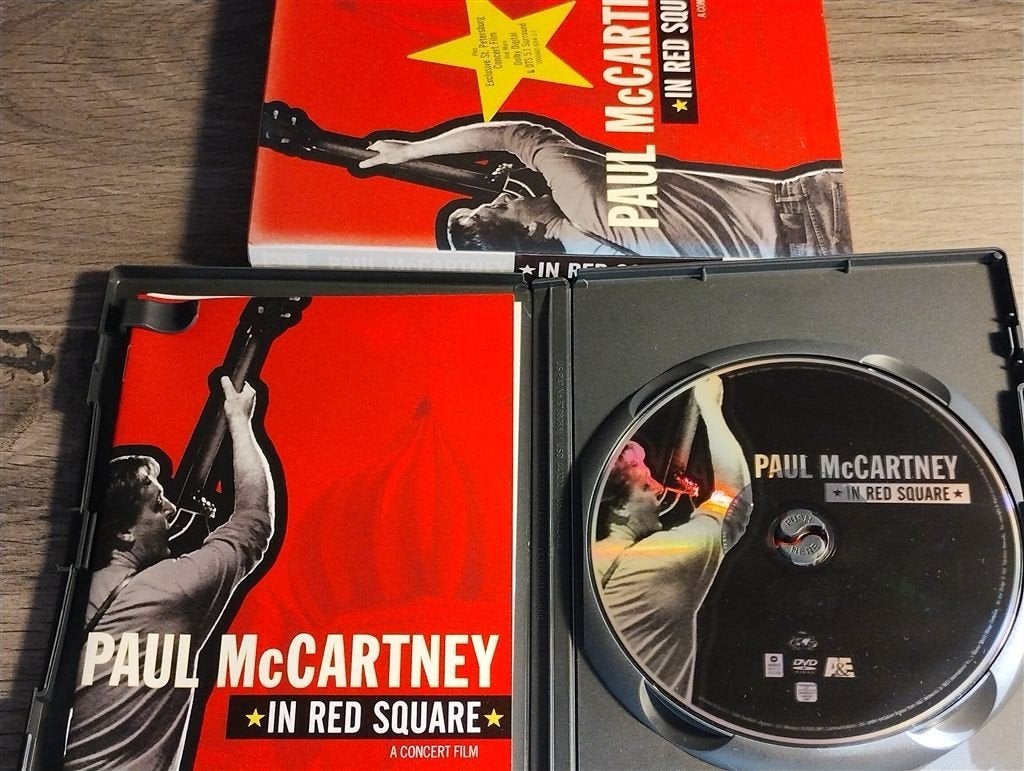 Paul McCartney - In Red Square [DVD], Alle leeftijden, Ophalen of Verzenden, Zo goed als nieuw