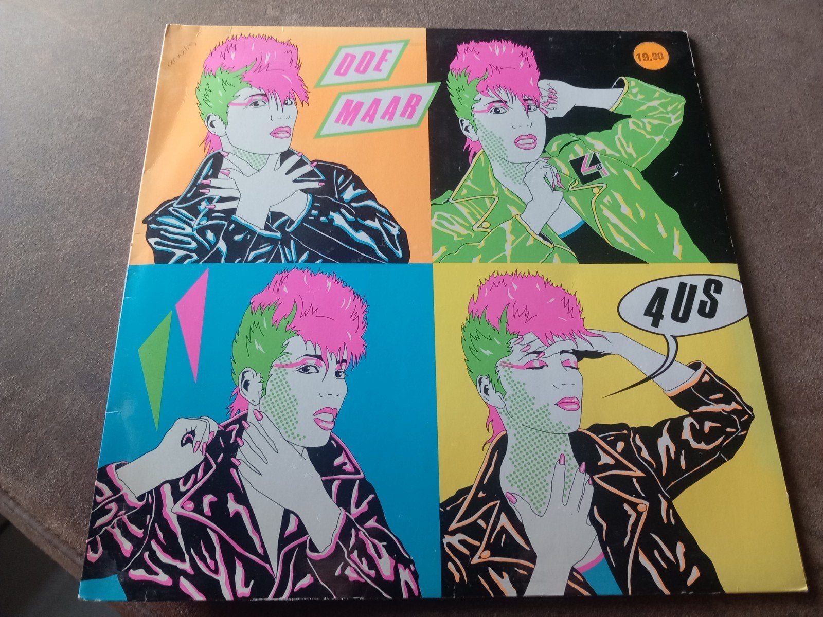Doe Maar - 4US LP (1981) - Originele Nederlandse Persing, Cd's en Dvd's, Ophalen of Verzenden, Gebruikt