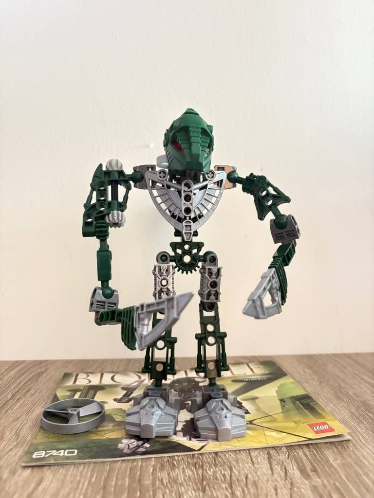 Lego Bionicle 8740 Toa Hordika Matau, Inclusief instructies, Bionicle, Lego, Ophalen of Verzenden
