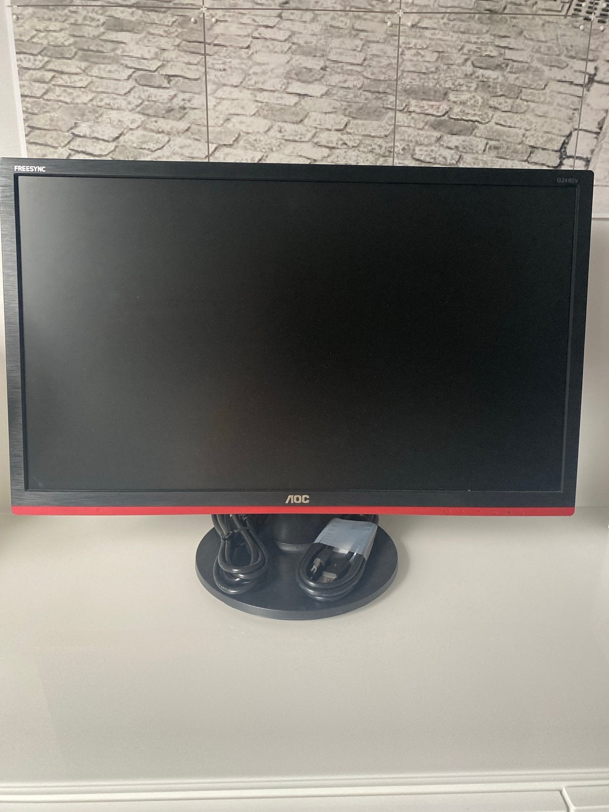 AOC G2460PF Gaming Monitor - Full HD, 144Hz, 1ms, 101 t/m 150 Hz, In hoogte verstelbaar, Full HD, Minder dan 1 ms