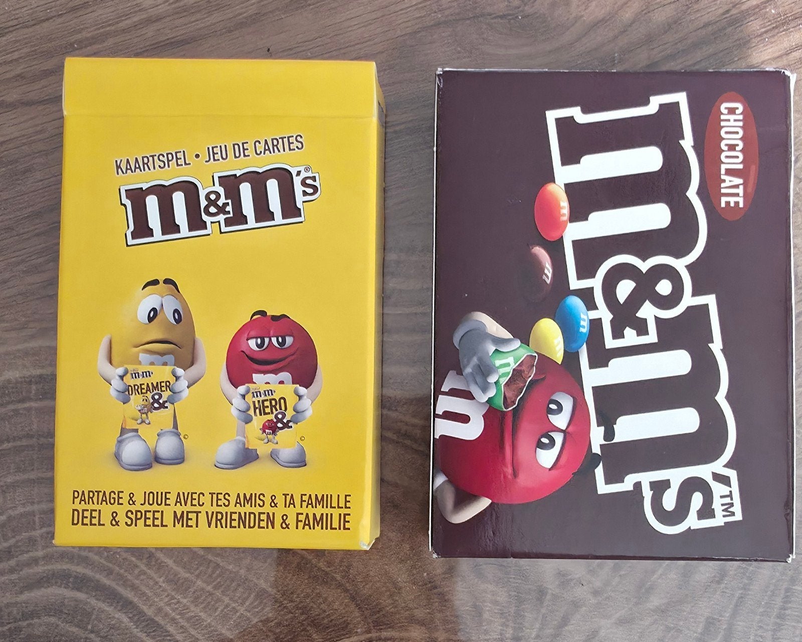 Set van 2 M&M's speelkaarten (M&M's World & Kruidvat-editie), Ophalen of Verzenden, Nieuw, Speelkaart(en)