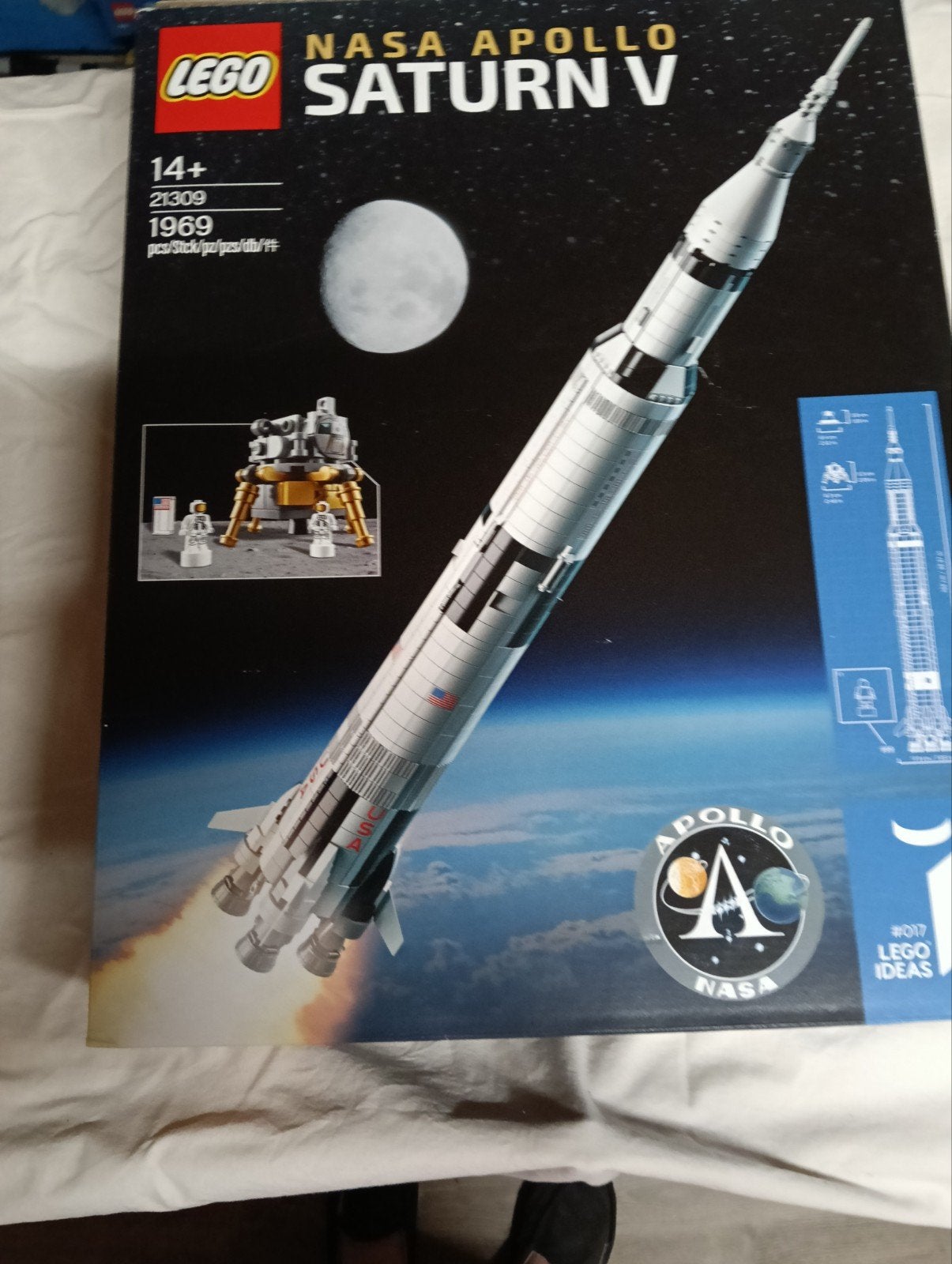 LEGO NASA Apollo Saturn V (21309), Lego, Ophalen of Verzenden, Complete set, Ideas