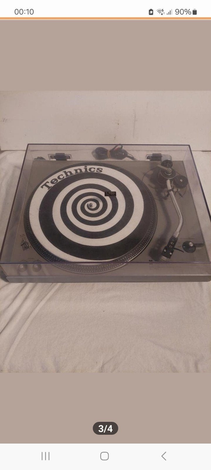 Technics SL- 1500, Ophalen, Pitch-regelaar, Zo goed als nieuw, Platenspeler