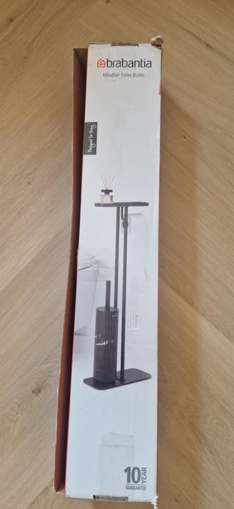 Brabantia Toiletstandaard zwart nieuw, Huis en Inrichting, Badkamer | Badtextiel en Accessoires, Ophalen of Verzenden, Nieuw, Zwart