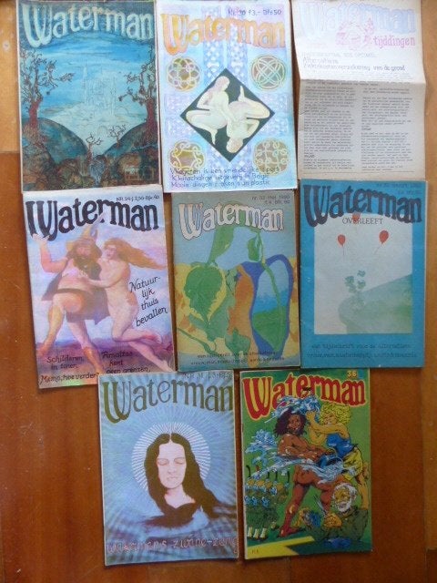 waterman een tijdschrift voor de alternatieve vrouw, man, ma, Ophalen of Verzenden, 1920 tot 1940, Nederland, Tijdschrift