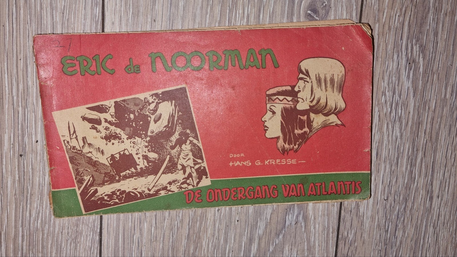 1e druk Eric de Noorman - De Ondergang van Atlantis, Ophalen of Verzenden