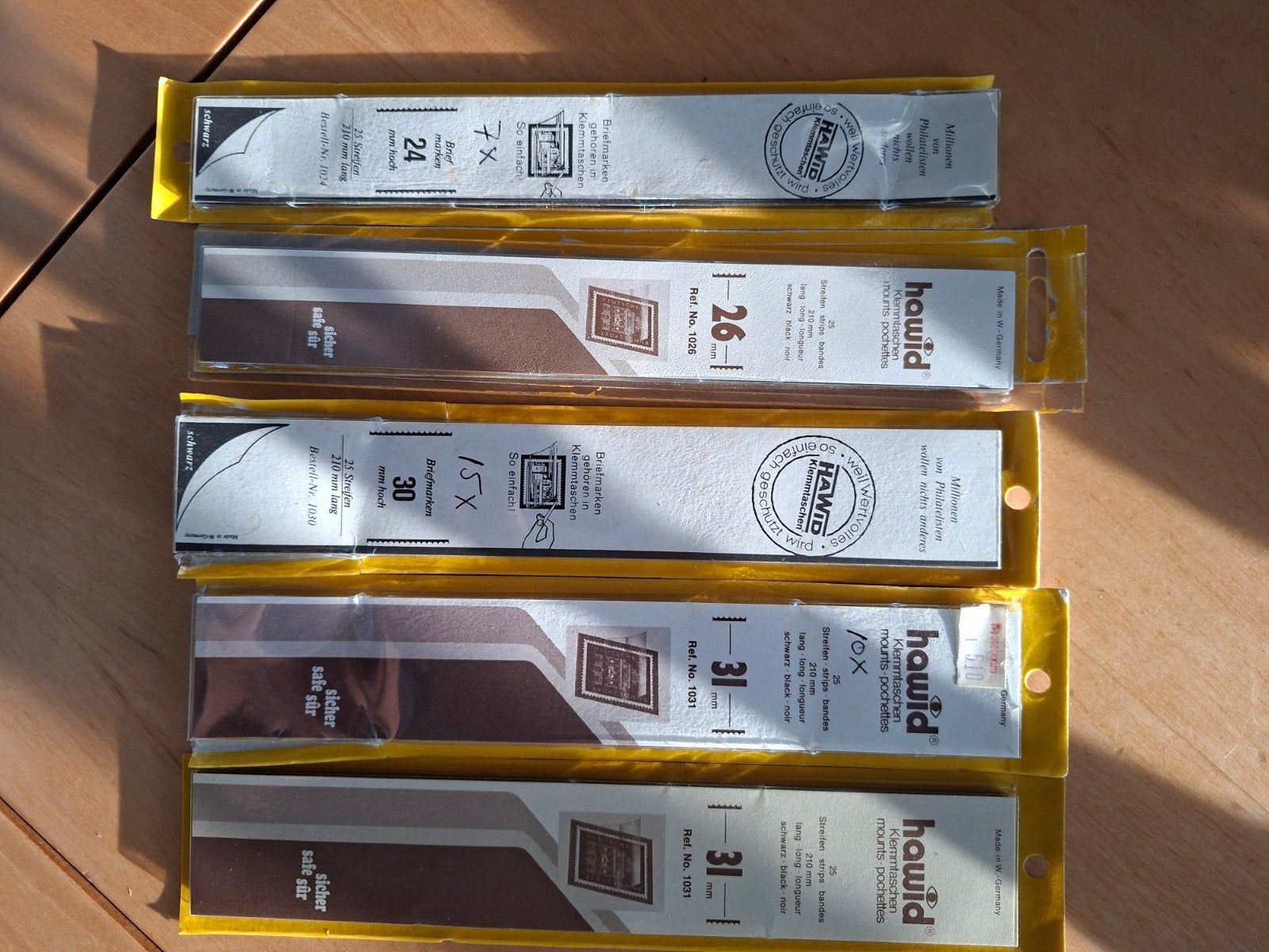 Hawid klemstroken zwart., Postzegels en Munten, Postzegels | Toebehoren, Ophalen of Verzenden, Overige typen